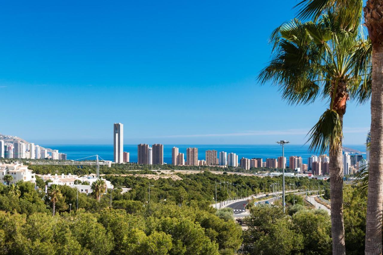 Villa Exclusiva Con Espectaculares Vistas Al Mediterraneo Cala de Finestrat Luaran gambar