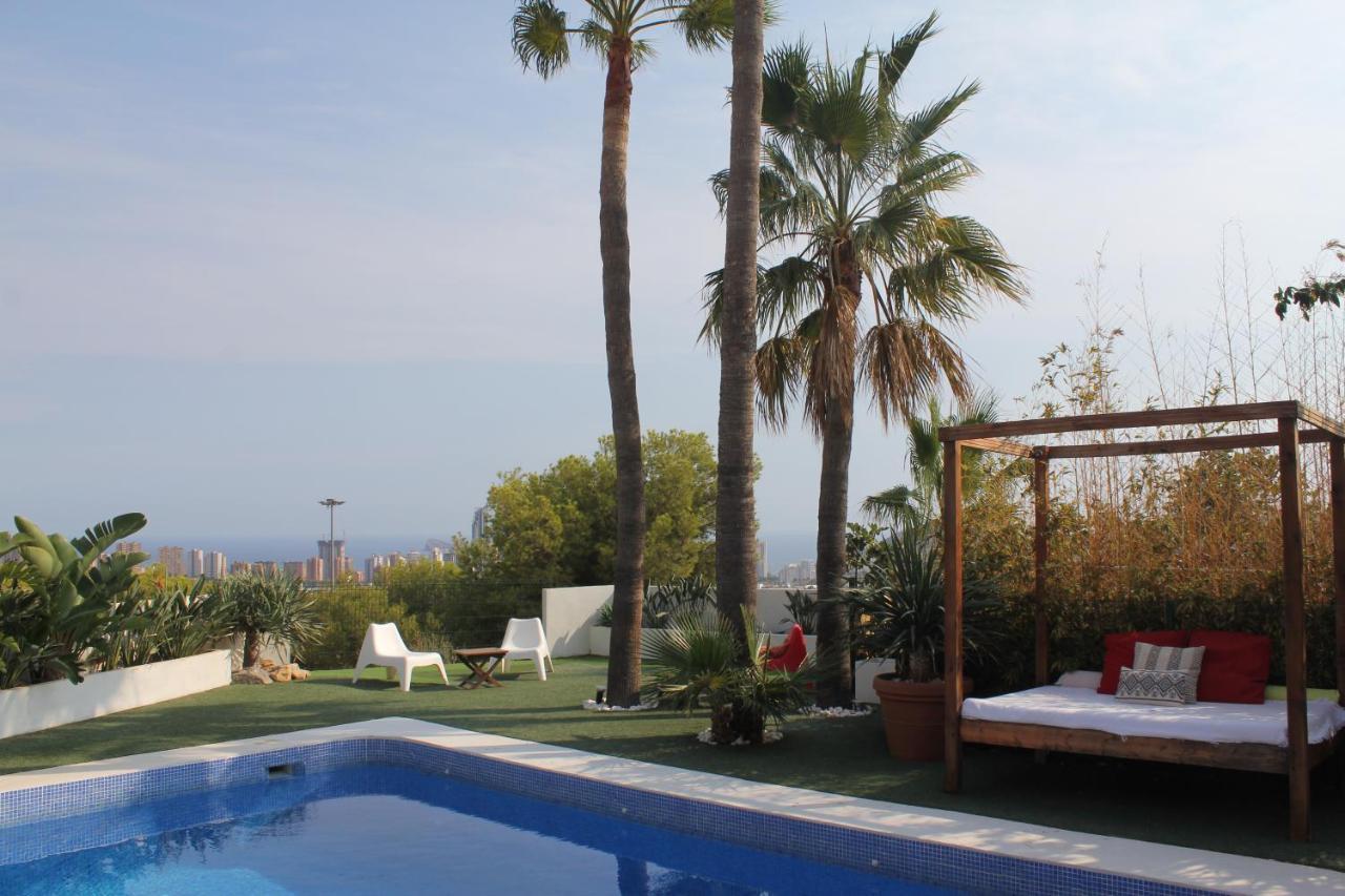 Villa Exclusiva Con Espectaculares Vistas Al Mediterraneo Cala de Finestrat Luaran gambar