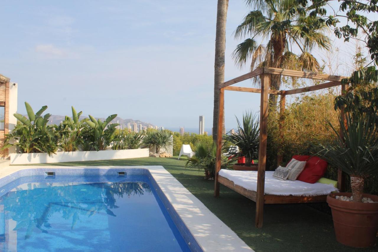 Villa Exclusiva Con Espectaculares Vistas Al Mediterraneo Cala de Finestrat Luaran gambar
