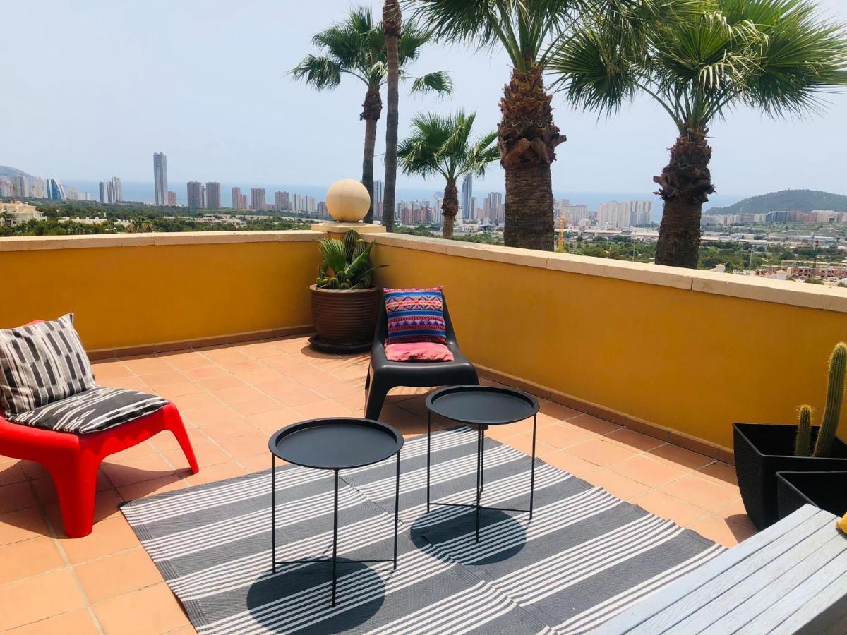 Villa Exclusiva Con Espectaculares Vistas Al Mediterraneo Cala de Finestrat Luaran gambar