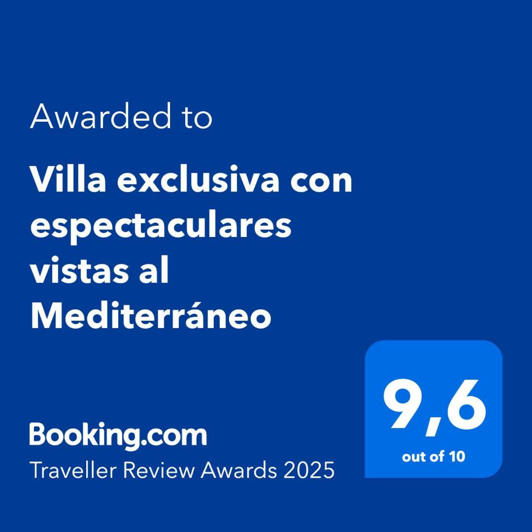 Villa Exclusiva Con Espectaculares Vistas Al Mediterraneo Cala de Finestrat Luaran gambar